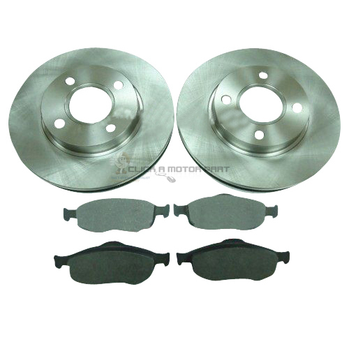 FORD COUGAR 2.0 MINTEX FRONT 2 BRAKE DISCS AND PADS SET NEW