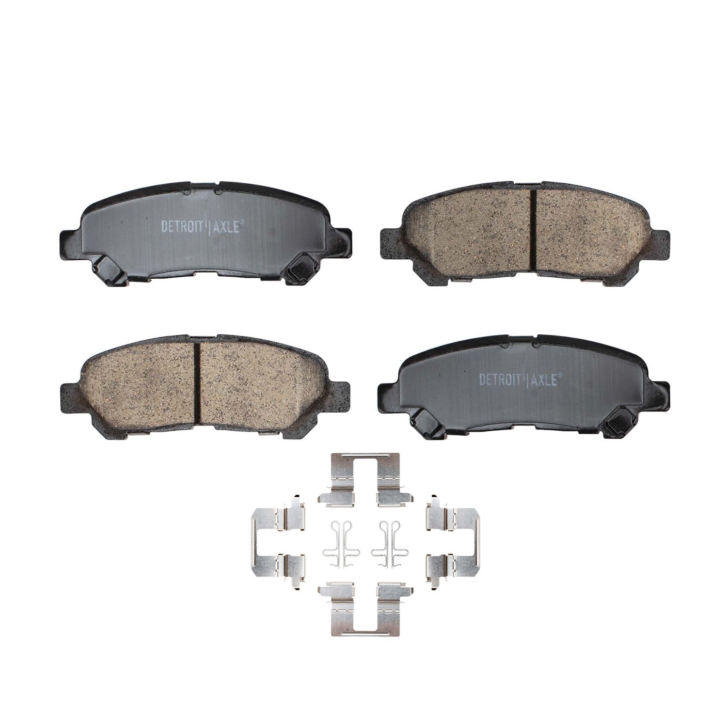 12.17” (309mm) Rear Brake Rotors Ceramic Pads for 2008 – 2013 Toyota Highlander