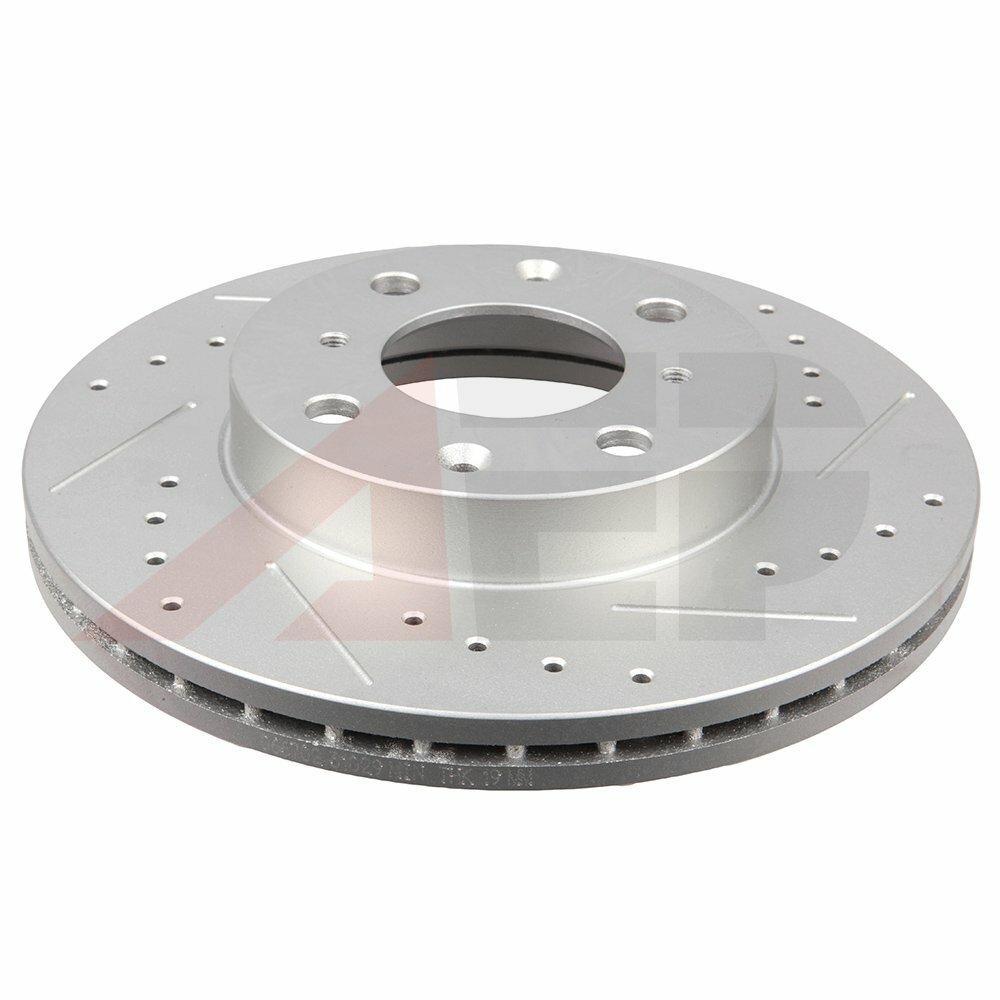 2x Front + 2x Rear Brake Rotors Disc For Lexus IS250 2006-2010 Drilled & Slotted