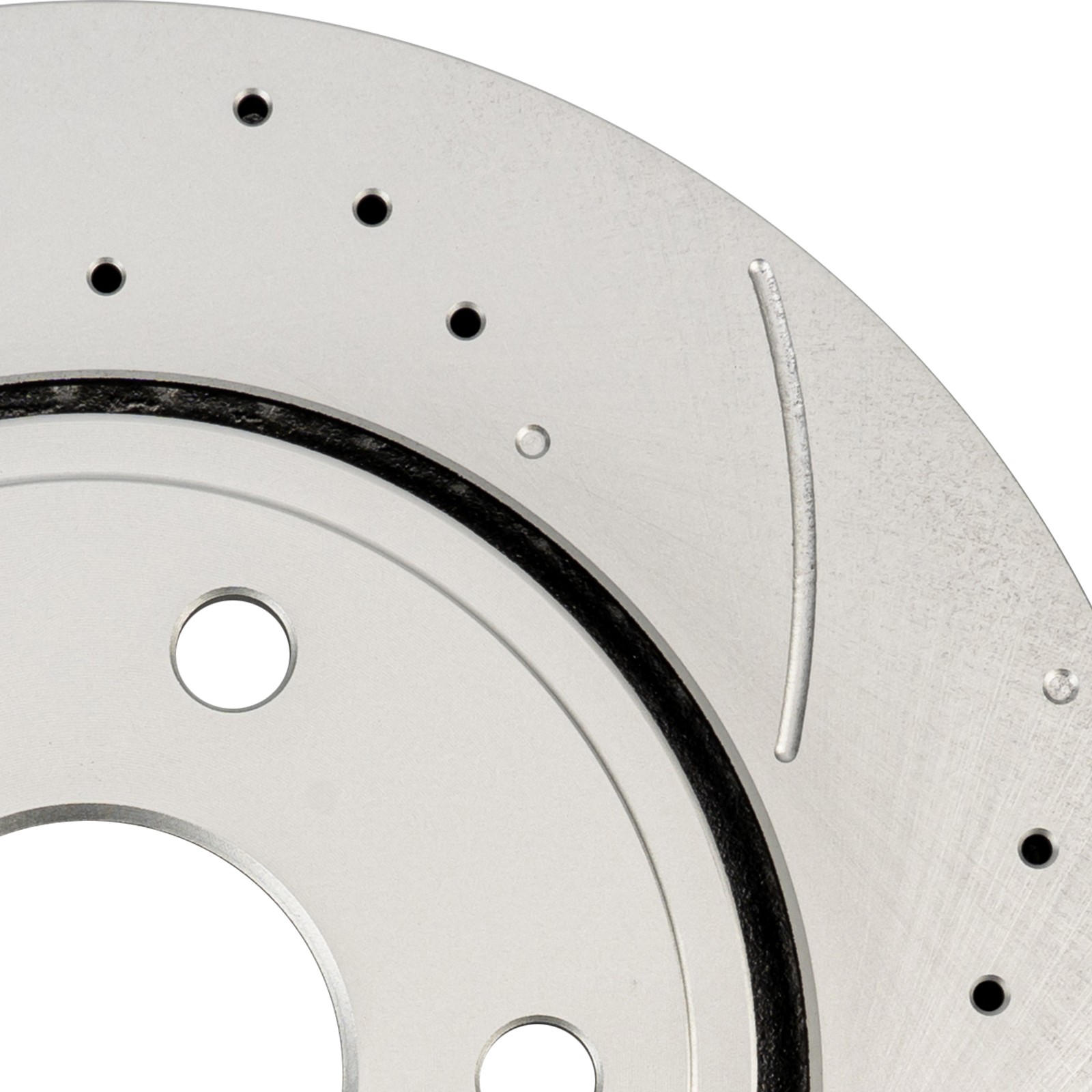2x Drilled & Slotted Front Brake Rotors For 06-10 Jeep Grand Cherokee 3.7L 53026