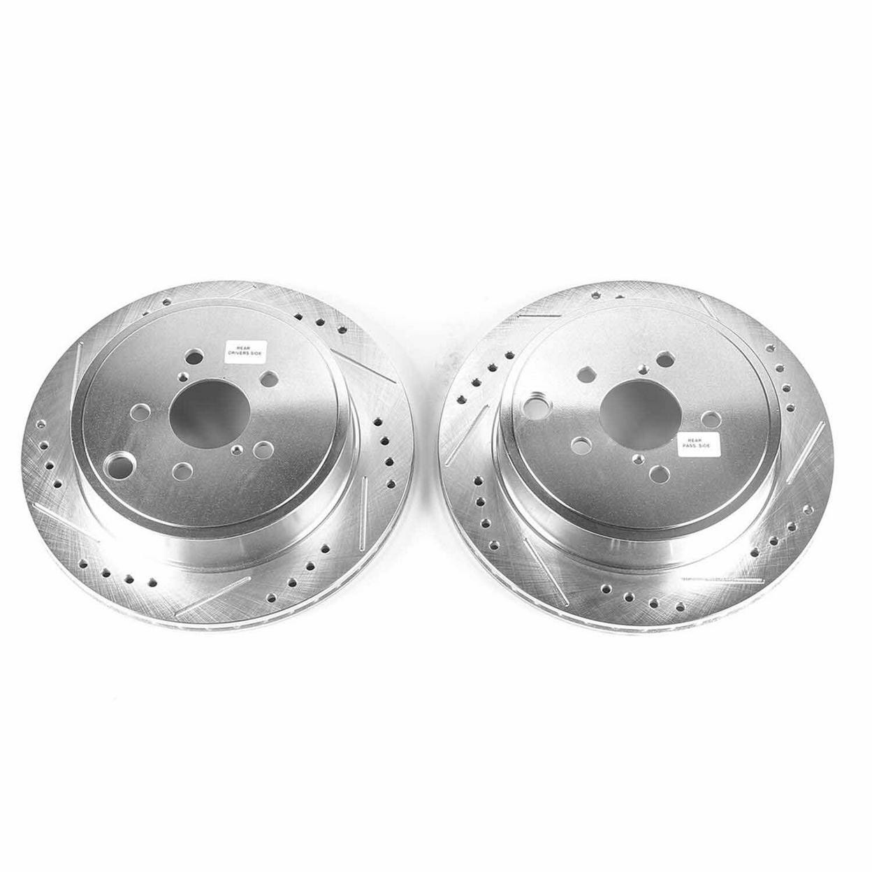 PowerStop Disc Brake Rotor Set – Fits Scion FR-S 2013-2016, Subaru BRZ 2013-2020