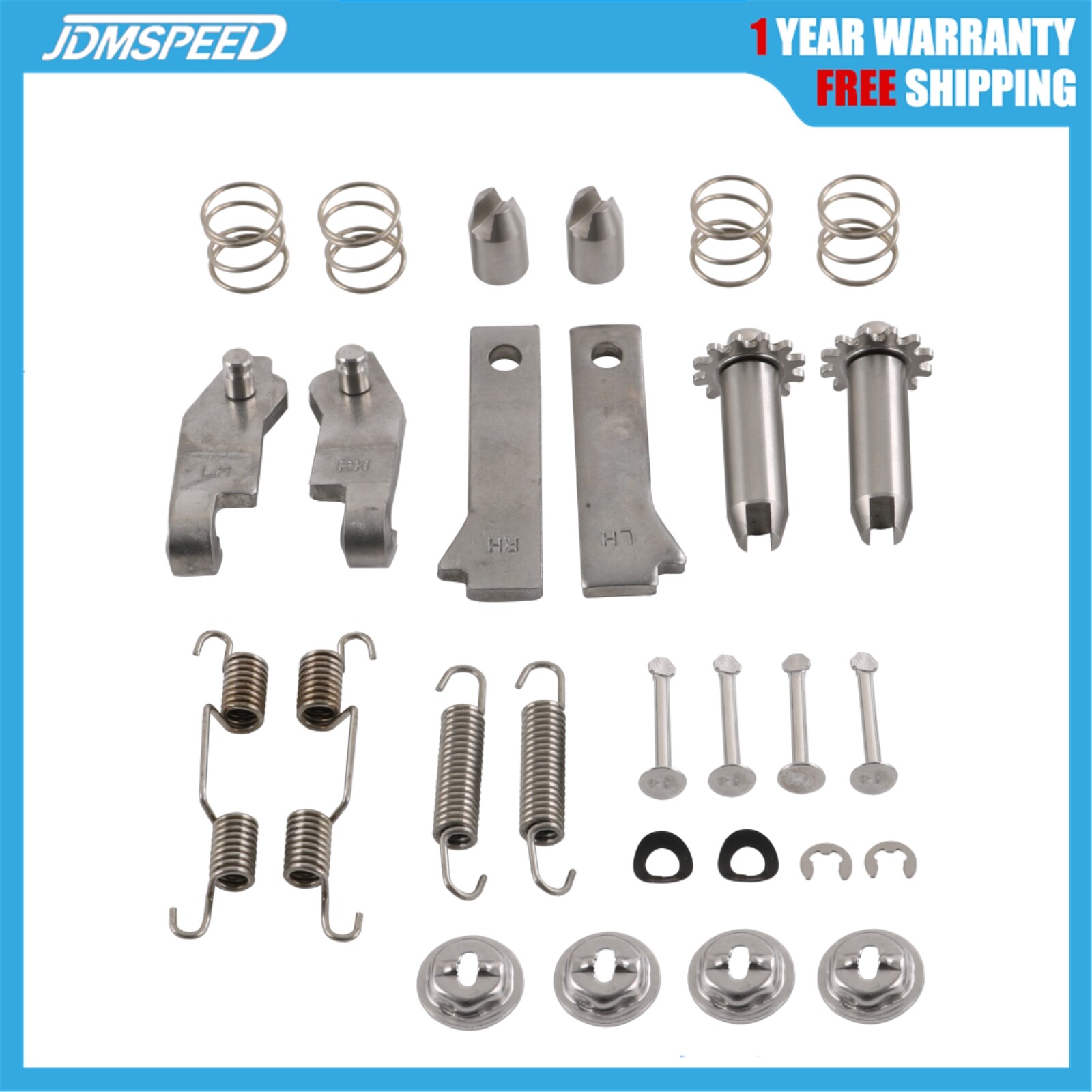 Parking Brake Hardware Kit Stainless Steel For 1965-1982 Corvette C2 C3 X4229
