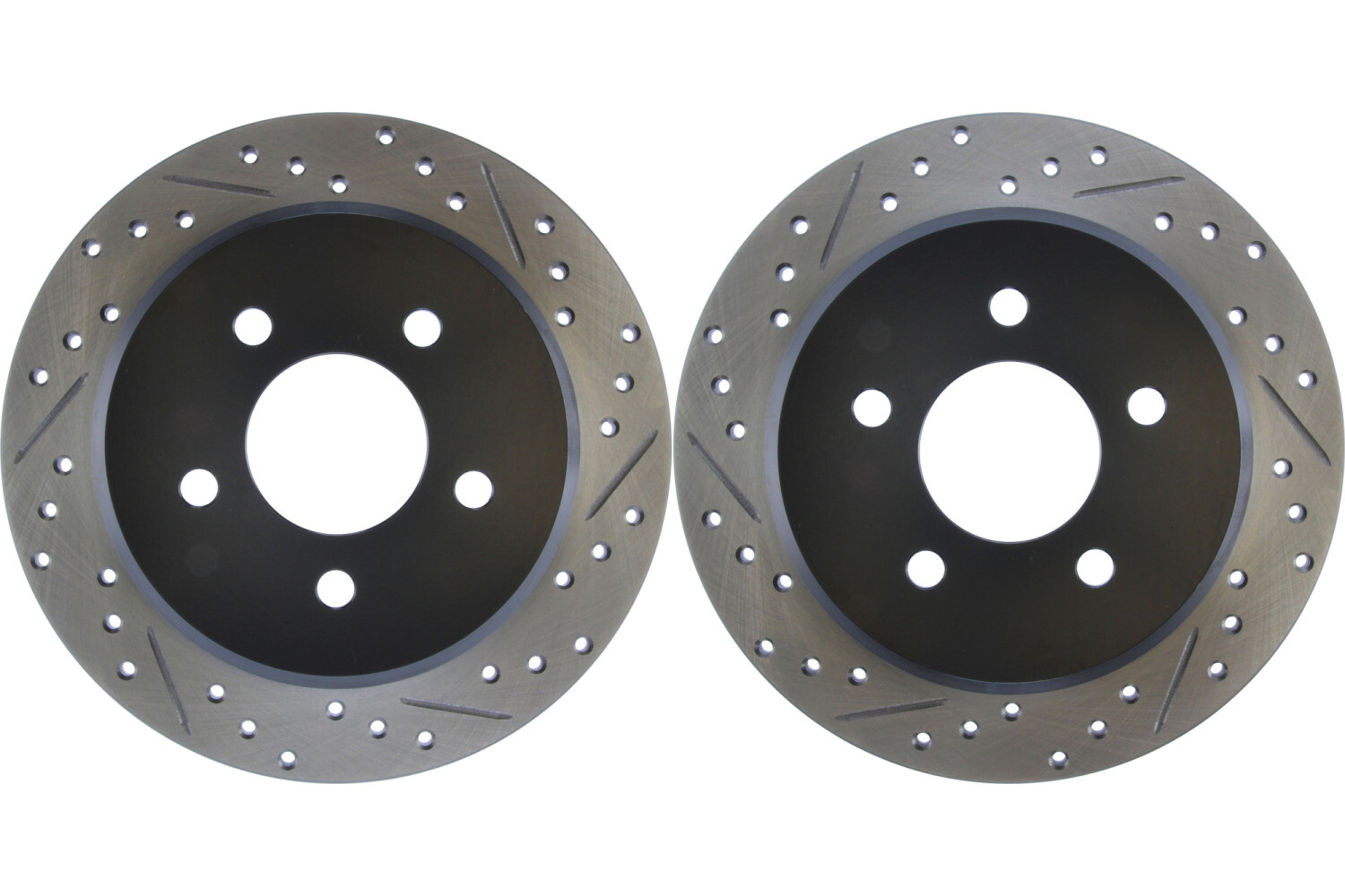 Rear PAIR Stoptech Disc Brake Rotor for 1998-2002 Ford Ranger (44128)