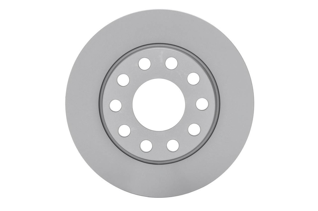 2x Brake Discs Pair Solid fits SEAT EXEO 3R 1.8 Rear 08 to 13 255mm Set Bosch