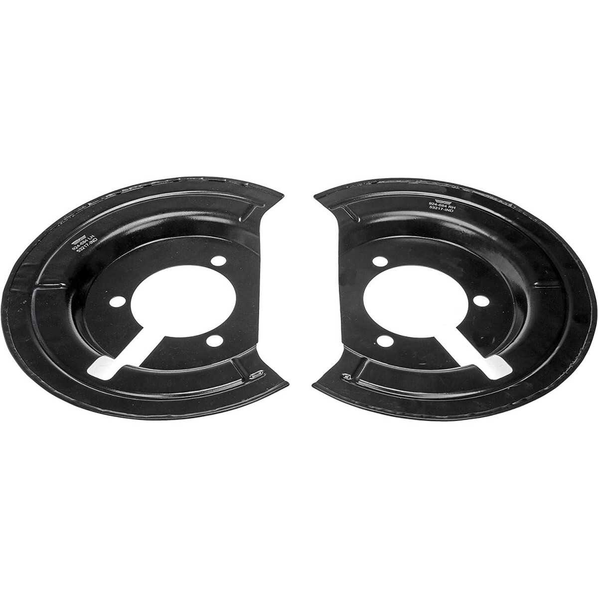 924-684 Dorman Set of 2 Brake Dust Shields Front for Ram Truck 1500 Dodge Pair