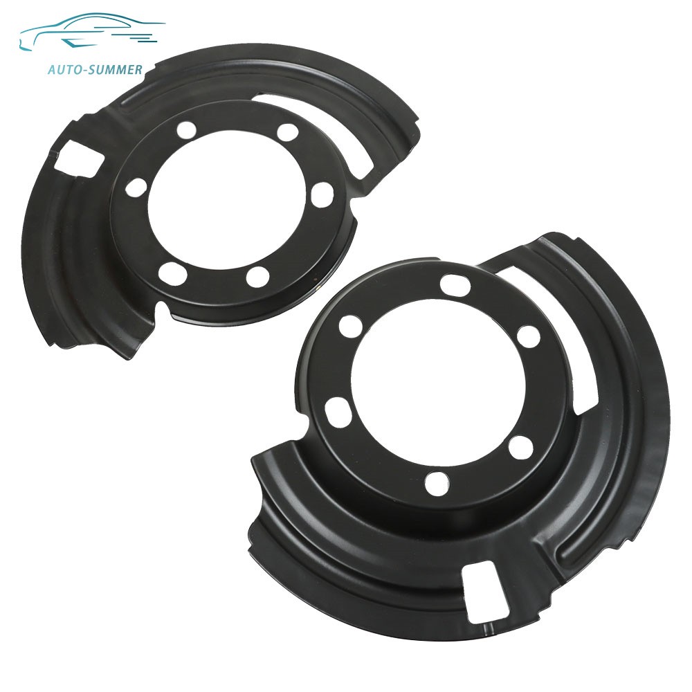 Brake Dust Shields Pair Front Driver & Passenger Side 52005477/52005476 For Jeep