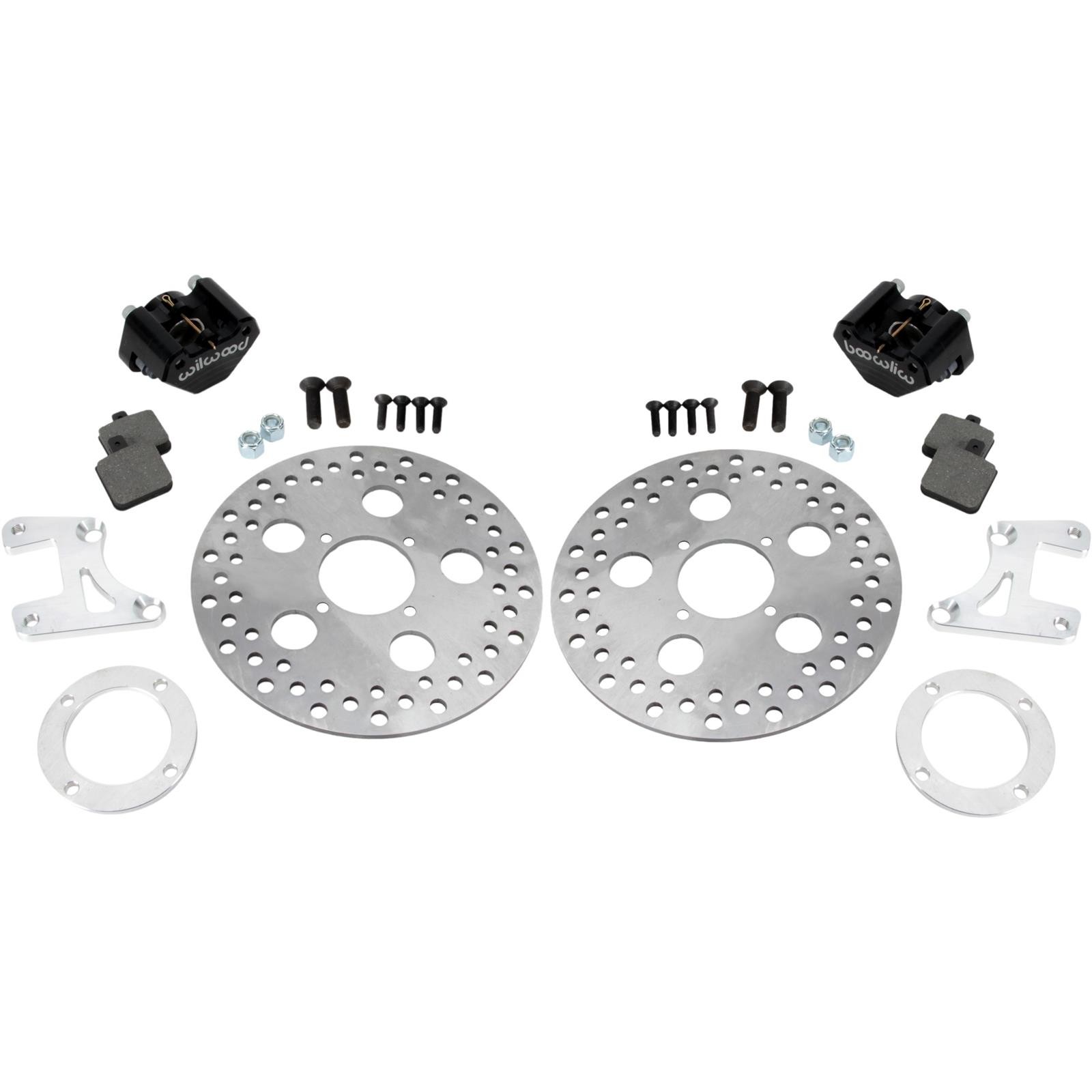 Disc Brake Kit for Mount Radir Wheels, Fits Ford Spindle