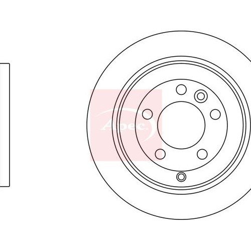 APEC Brake Disc DSK2428
