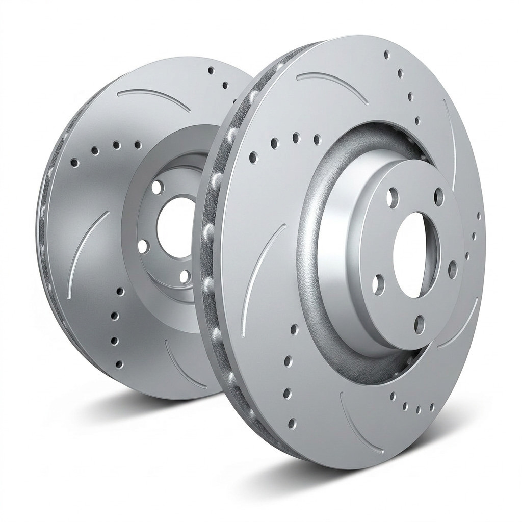 SP Performance C55-148-P Disc Brake Rotor Set for 07-09 Chevrolet Equinox