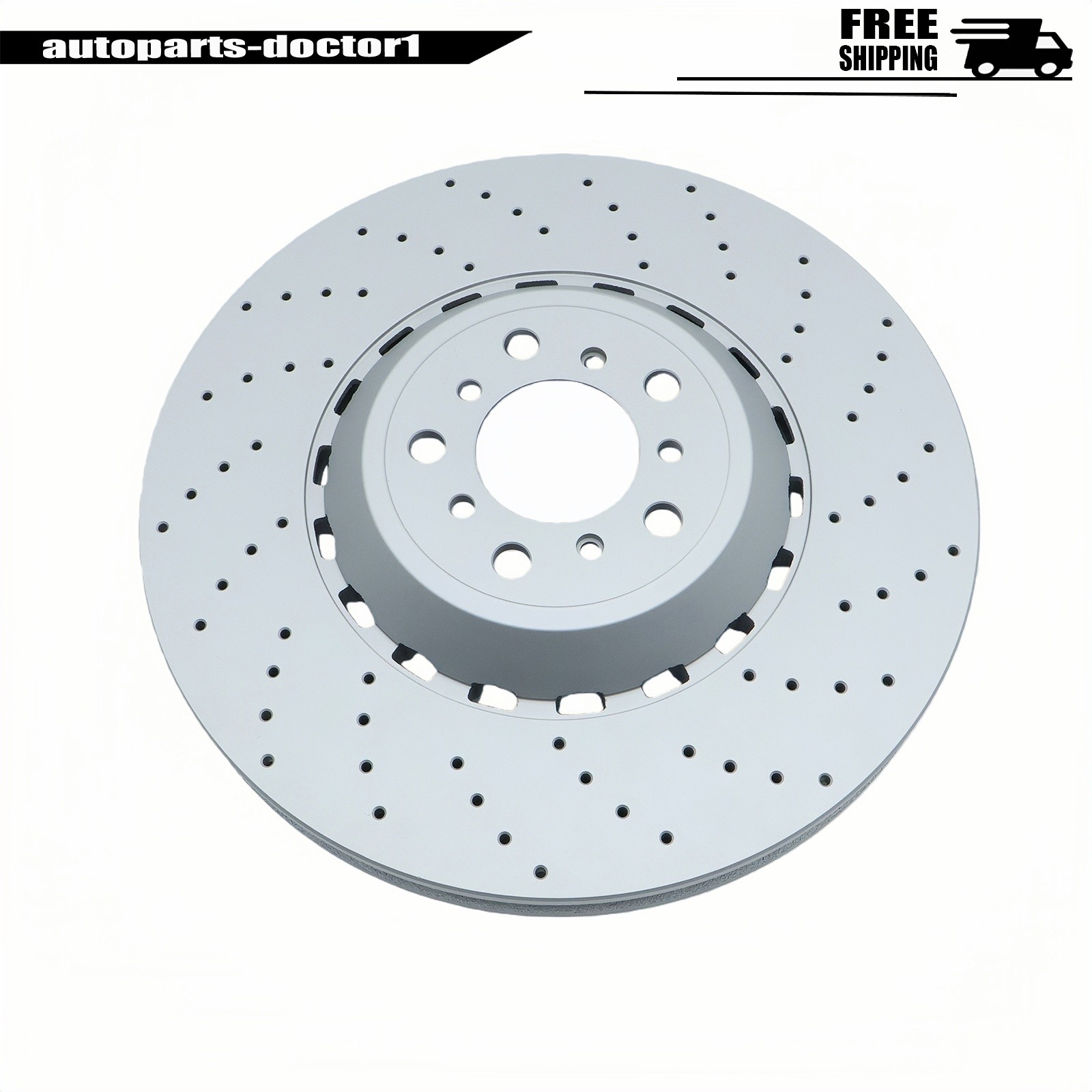 NEW Front & Rear Vented & Drilled Disc Brake Rotors For BMW F06 F10 F12 M5 M6 US