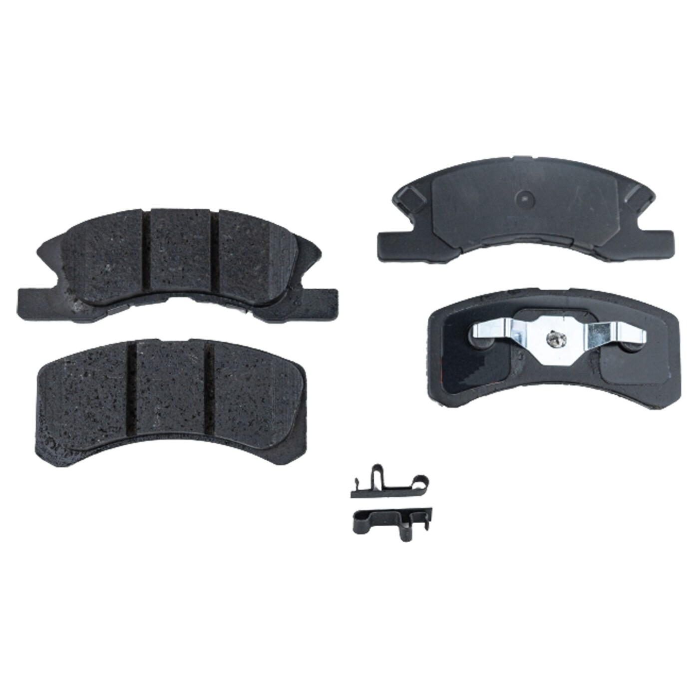 Front Brake Disc and Pad Kit For 2014-15 Mitsubishi Mirage Ceramic Plain Surface