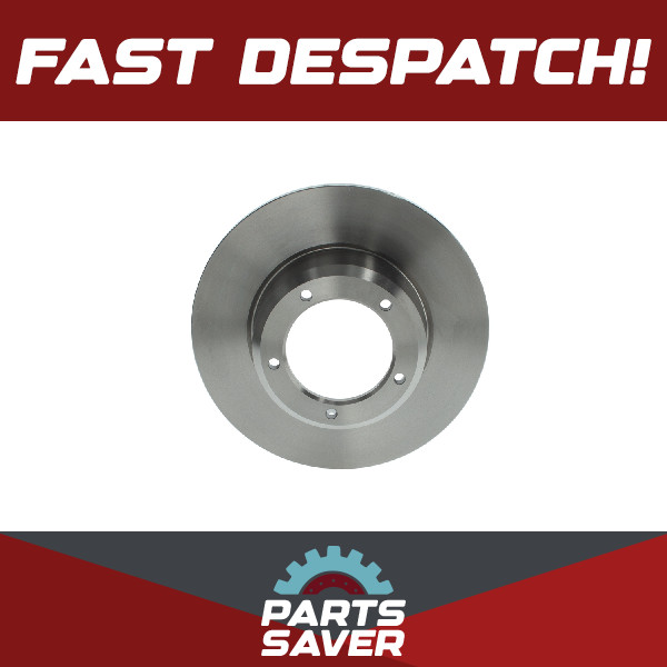 2x Brake Discs Pair Solid fits LAND ROVER 110/127 LDH Front 83 to 90 15G 298.5mm