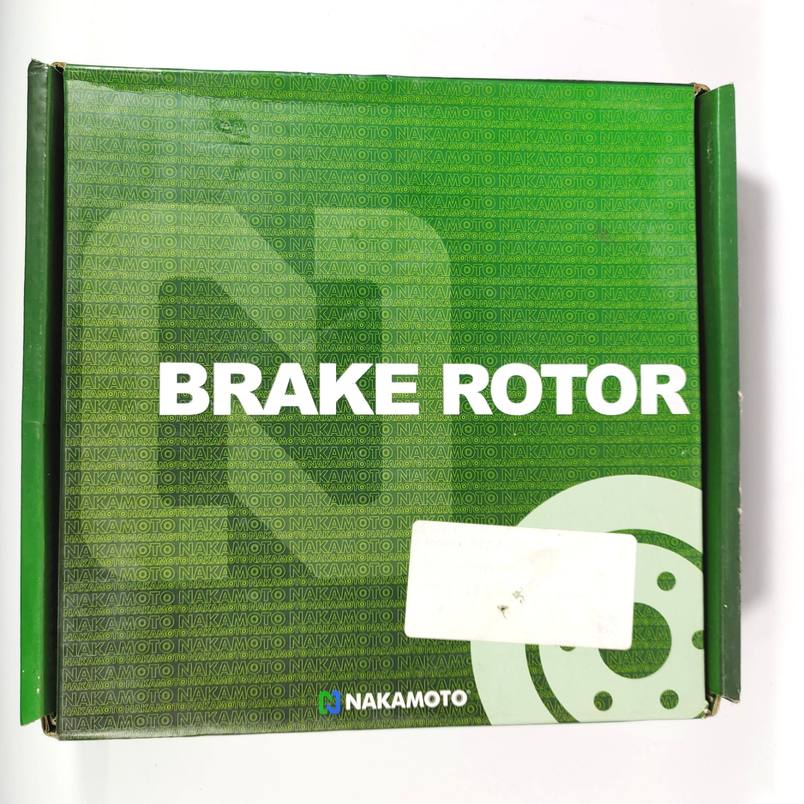 Pair of Nakamoto brake rotors 45251-S6D-E10 for Honda Acura