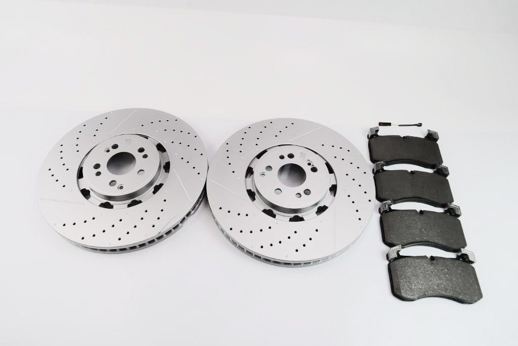 Mercedes Gle53 Gle63 Gle63S Amg front brake pads & rotors LOW DUST