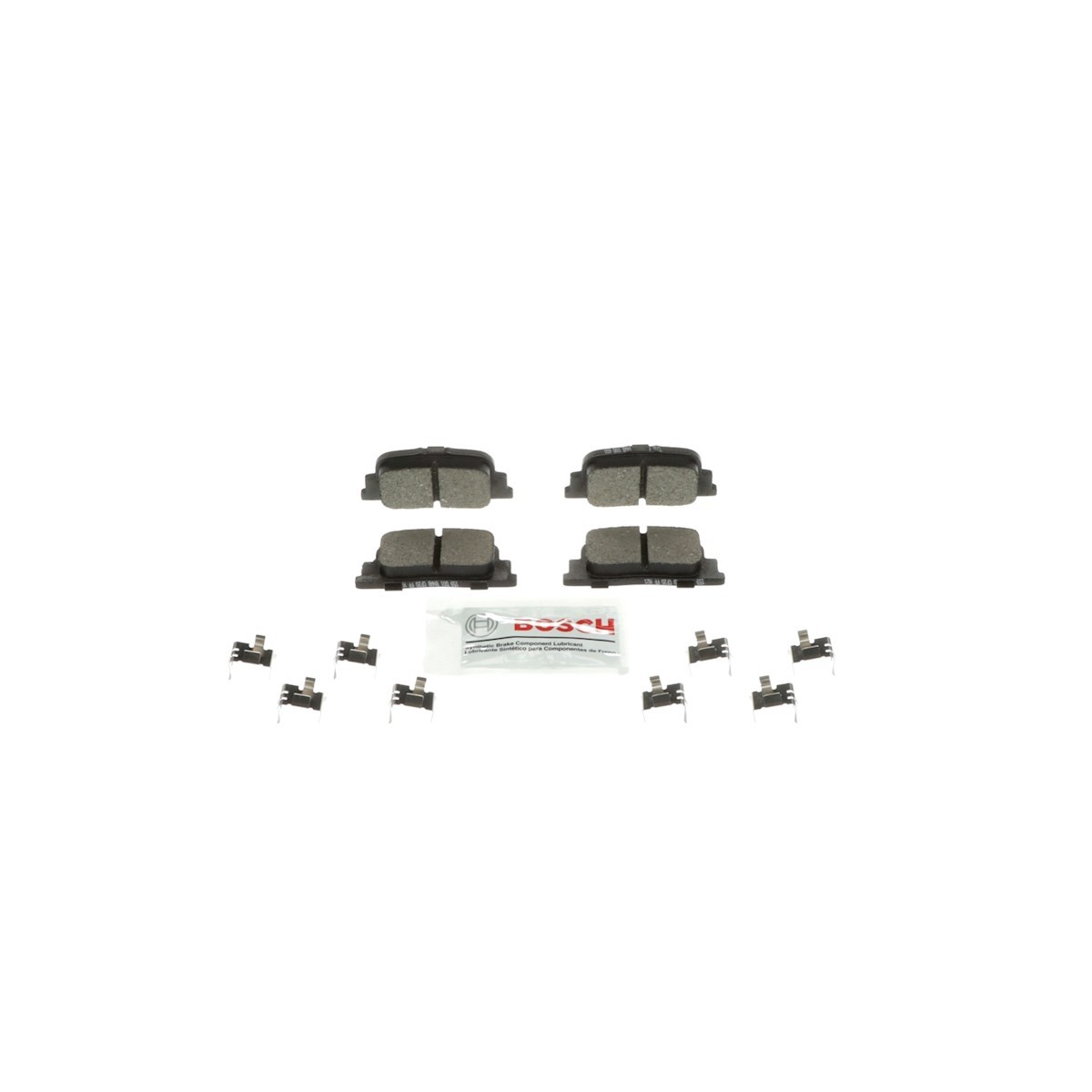 BE835H Bosch 2-Wheel Set Brake Pad Sets Rear for Scion tC Toyota Camry ES300