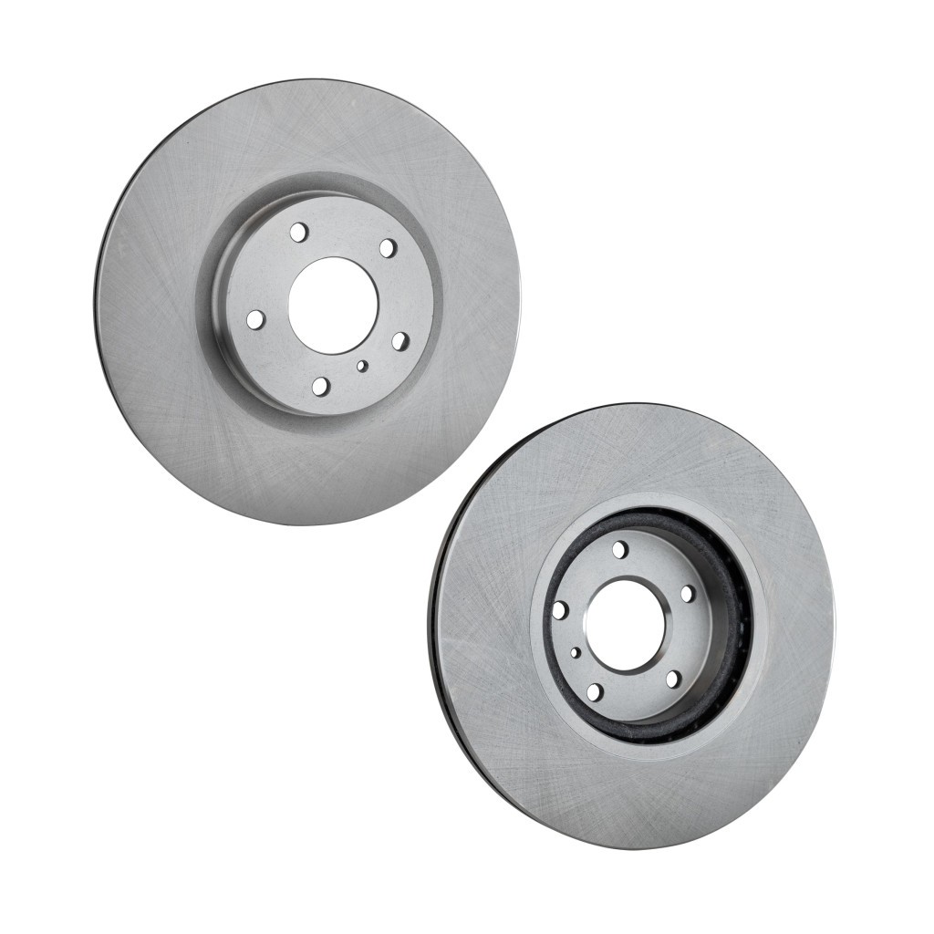 For Infiniti Q40 2015 Brake Discs Front | Pair | Cast Iron Natural Vented