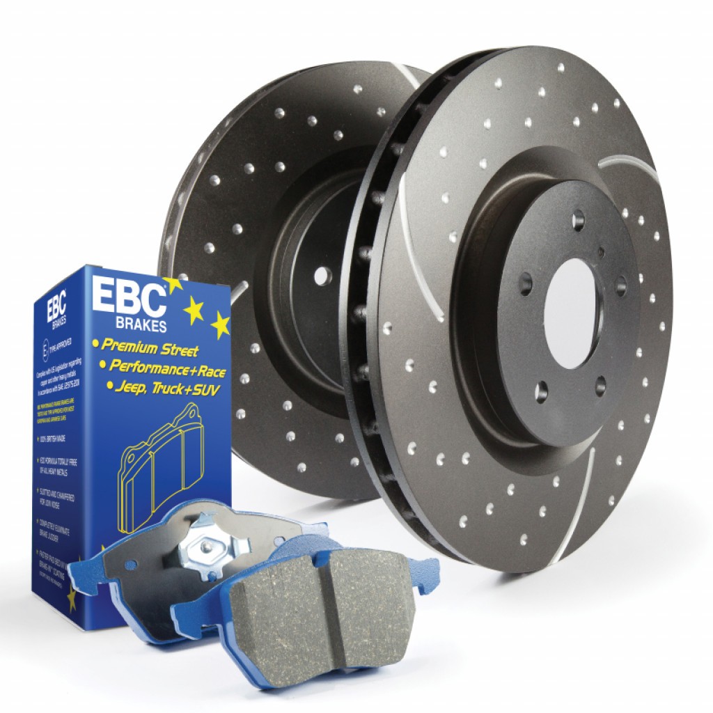 EBC Front Brake Kits S6 Bluestuff 12.6 Inch/320mm Diameter – Sold as Kit