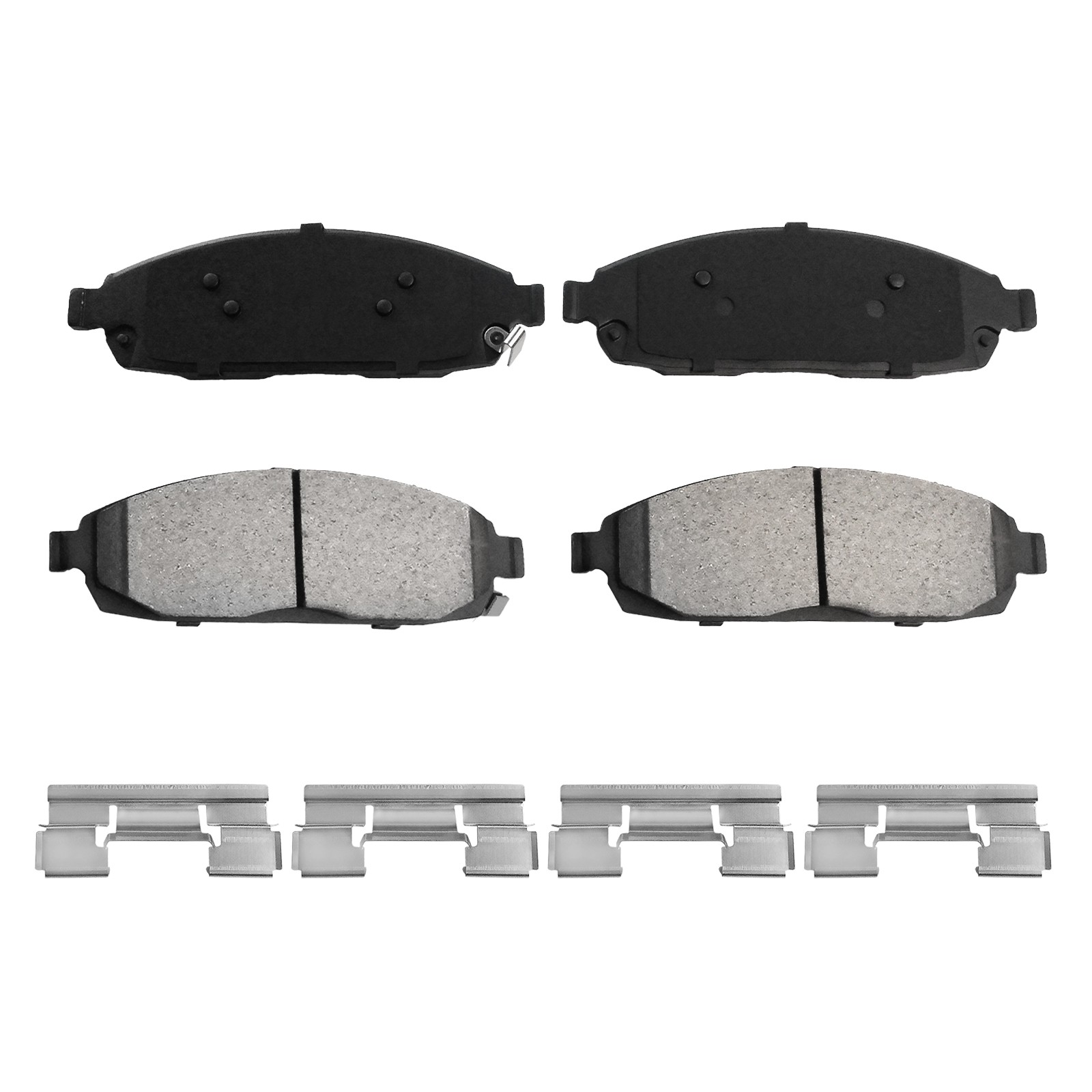 Front Rear Rotors Ceramic Pads fits 2005 2006-2010 Jeep Grand Cherokee Commander