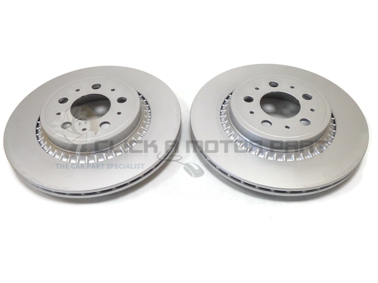 VOLVO XC 90 XC90 2.4 D5 2.5 2.9 T6 3.2 REAR 2 VENTED BRAKE DISCS SET (NO PADS)