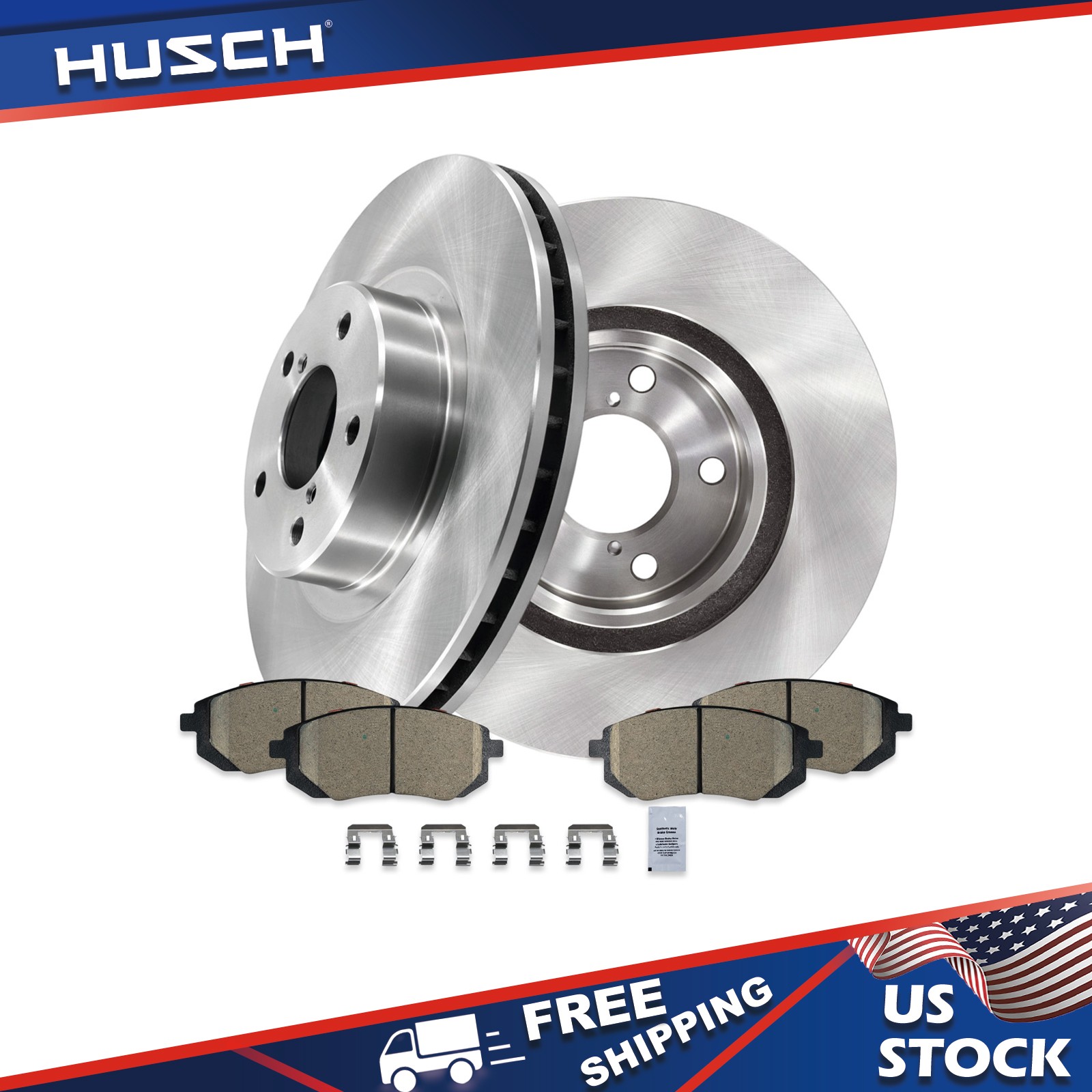 10.91″ Front Brake Rotors Ceramic Pads Kit for Saab 9-2X Subaru Impreza Legacy