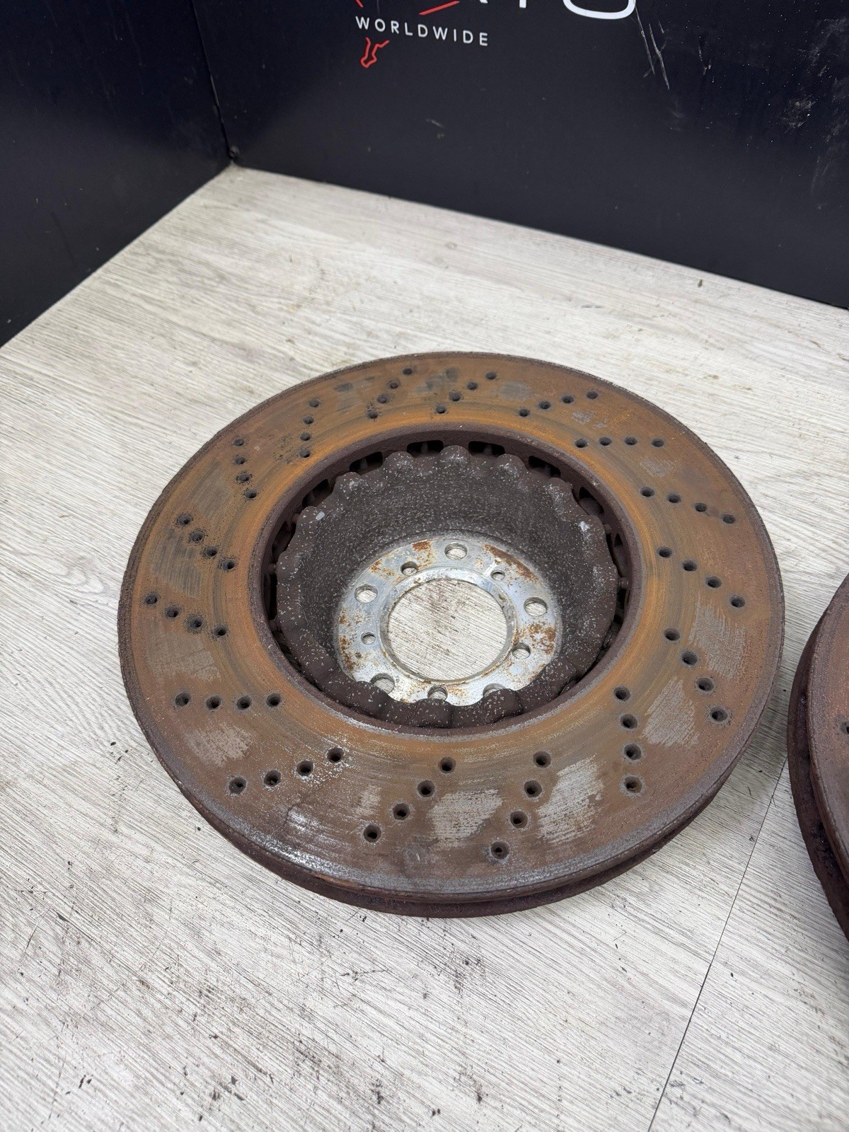 OEM 06-10 BMW E60 E63 E64 M5 M6 FRONT BRAKES DISCS ROTORS