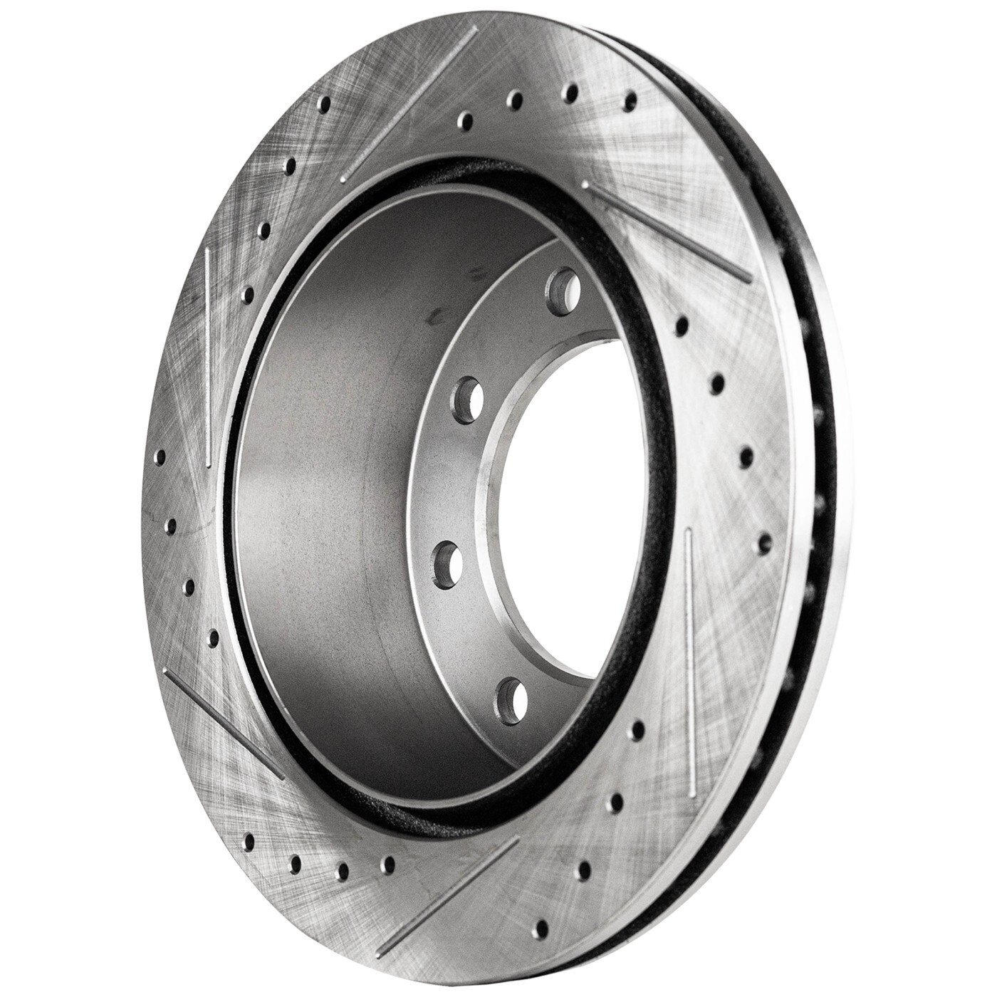 Brake Disc For 01-2010 Chevy Silverado 2500 HD Rear Left or Right Cross-drilled