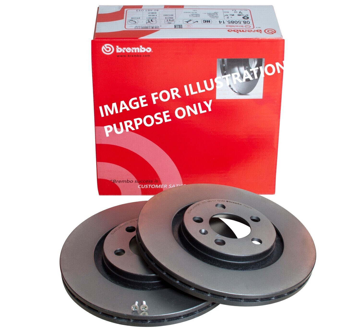 BREMBO FRONT Brake Discs 330 mm VENTED REAR 300 mm Solid