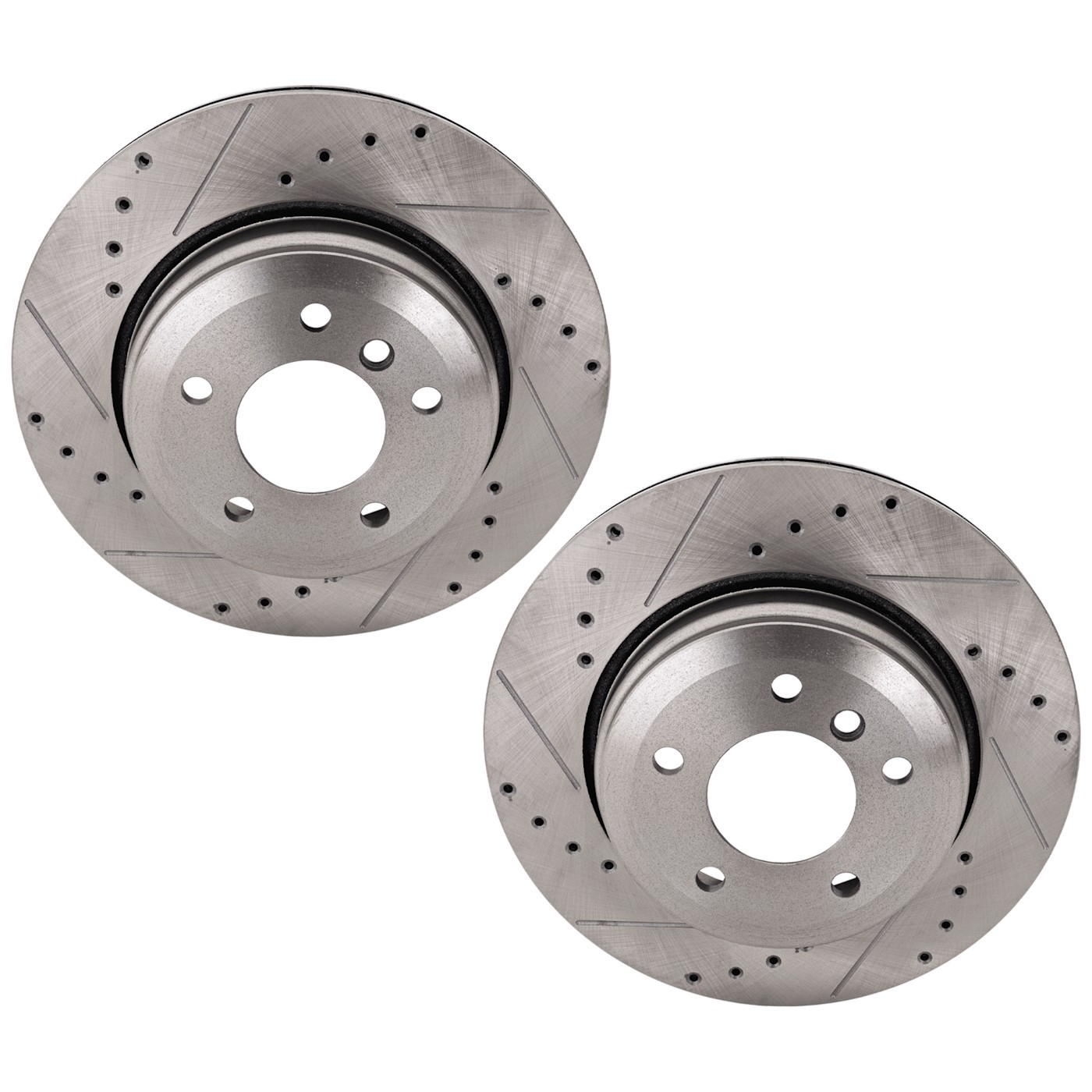 Rear Brake Disc Rotors for 528 525 530 E60 5 Series BMW 528i 525i 530i 2004-2007