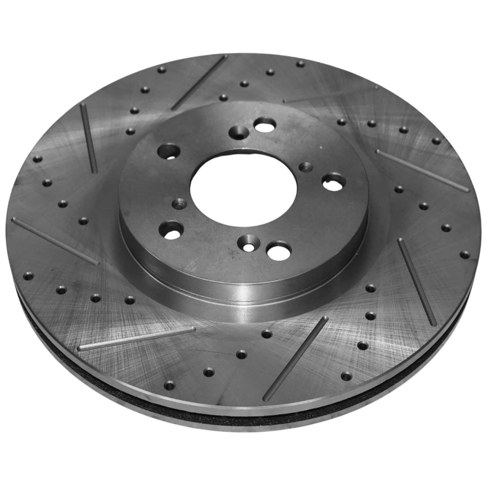 2pcs Front Drilled & Slotted Disc Brake Rotors for 2006-2014 Honda Ridgeline