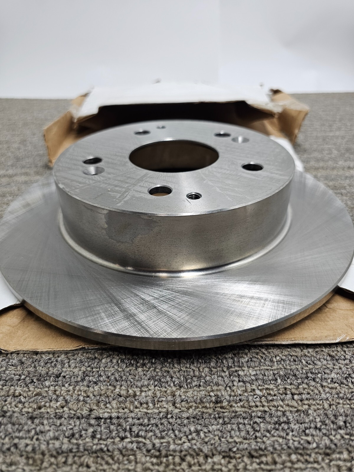DuraGo Solid Rear Brake Rotor BR31245 Non-Directional For Honda Accord 1998-2002