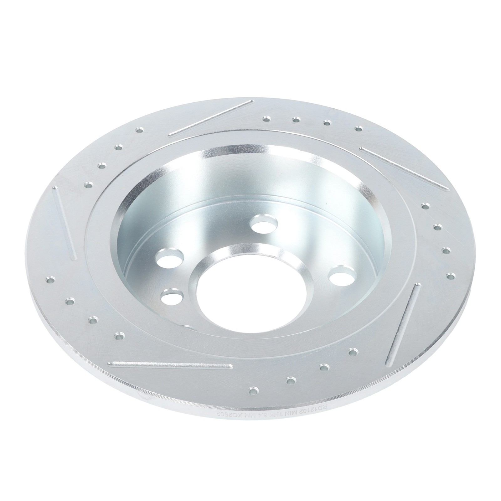 LABLT Front Rear Drilled Brake Rotor & Brake Pads For Mini Cooper F56/ F57 15-16