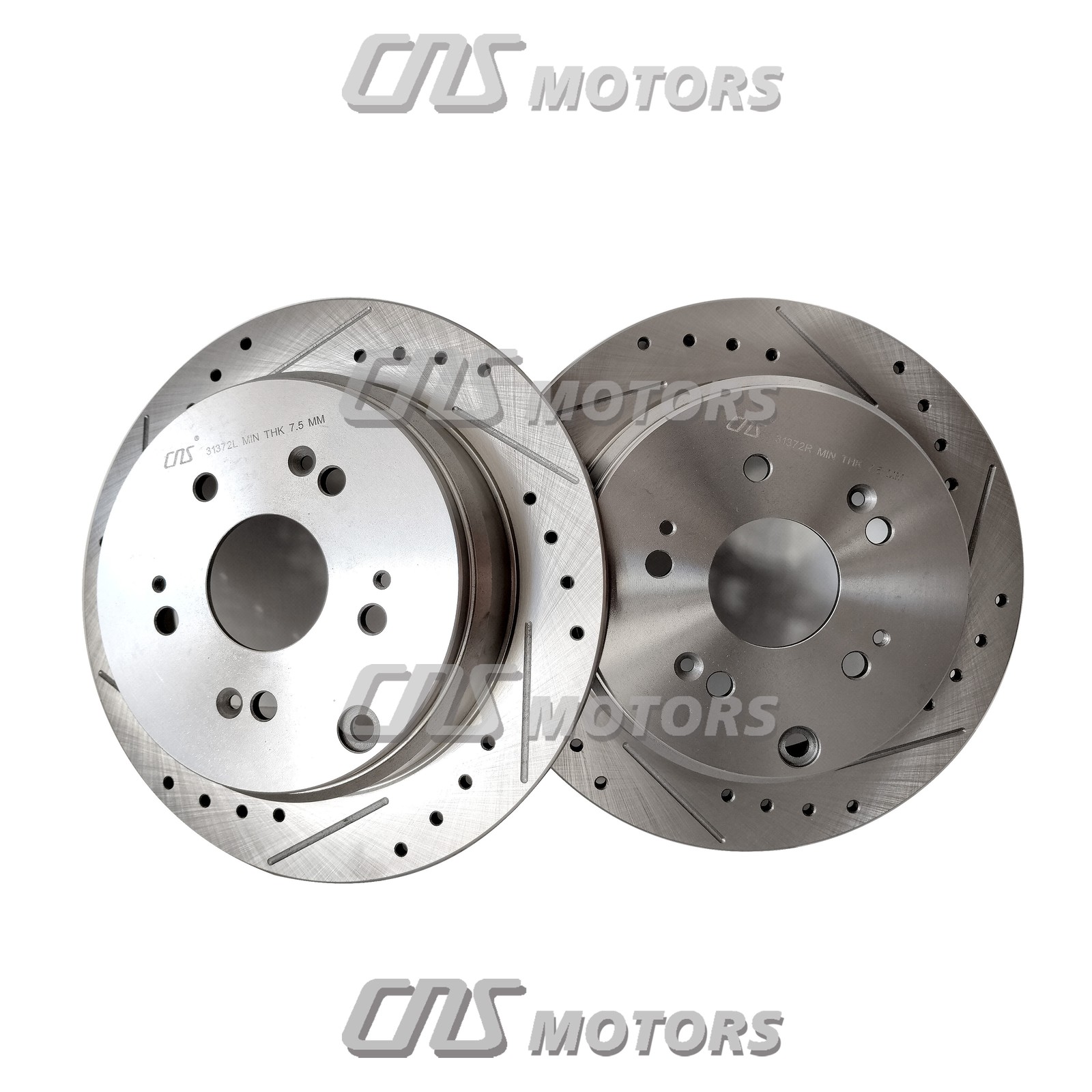 Discos Traseros Perforados para Honda CR-V 2005-2016 Acura RDX 2007-2018 31372