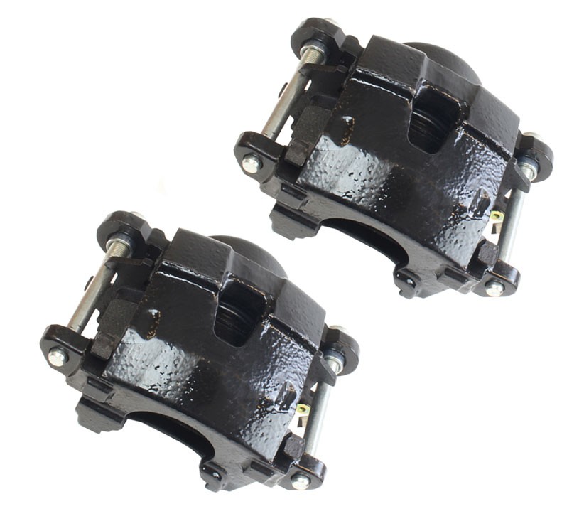 Performance D/S Rotor & Caliper Package Brake Upgrade 1982-92 Camaro, Black Out
