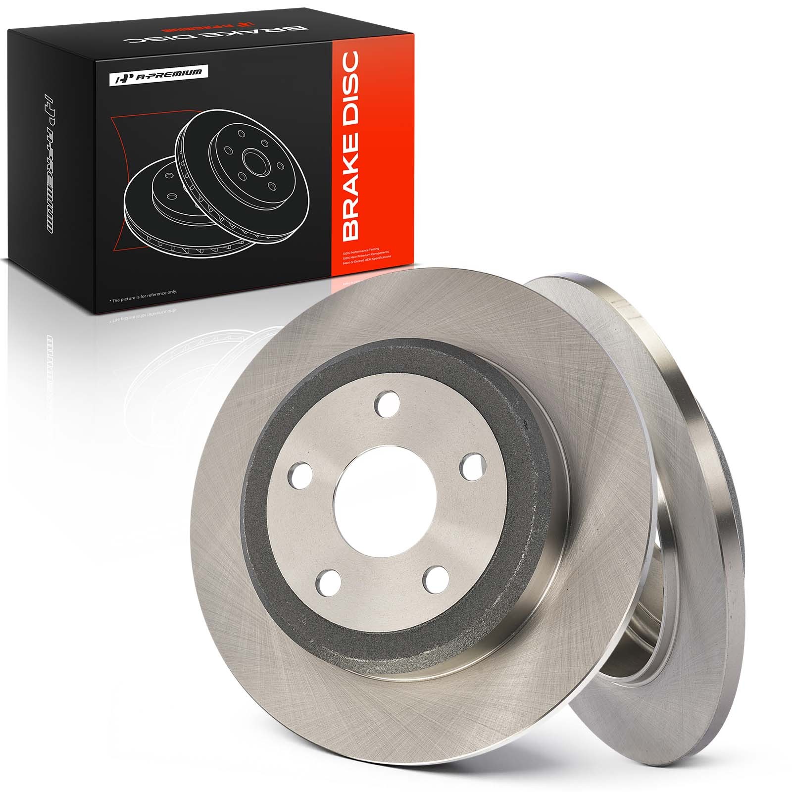 A-Premium Rear Disc Brake Rotor for Jeep Grand Cherokee Dodge Durango 2011-2020