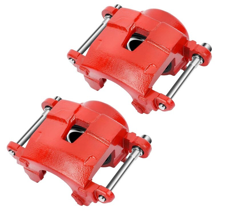 1982-1993 Camaro Front & Rear Brake Package, RED PC Calipers, D/S Rotors