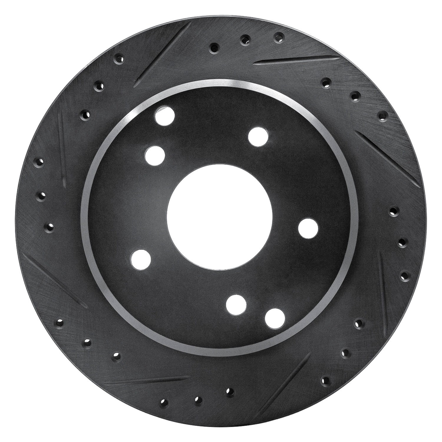 For Chevy Corvette 84-87 Brake Rotor DFC Premium Drilled & Slotted Rear Driver