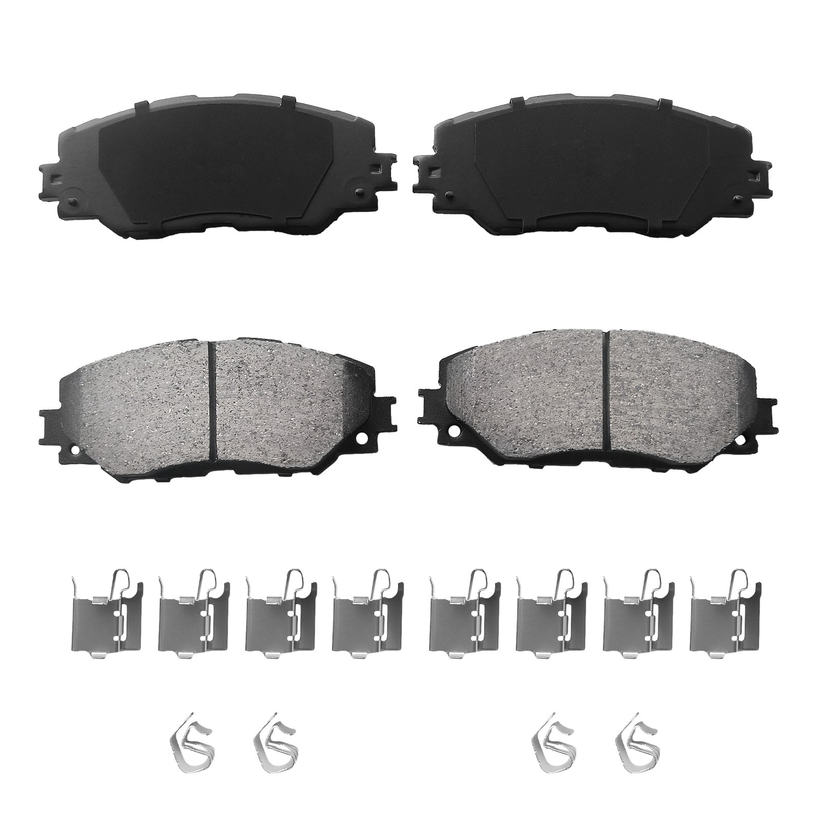 Front Drilled Rotors Calipers Brake Pad for Toyota RAV4 2010-2012 Lexus HS250h