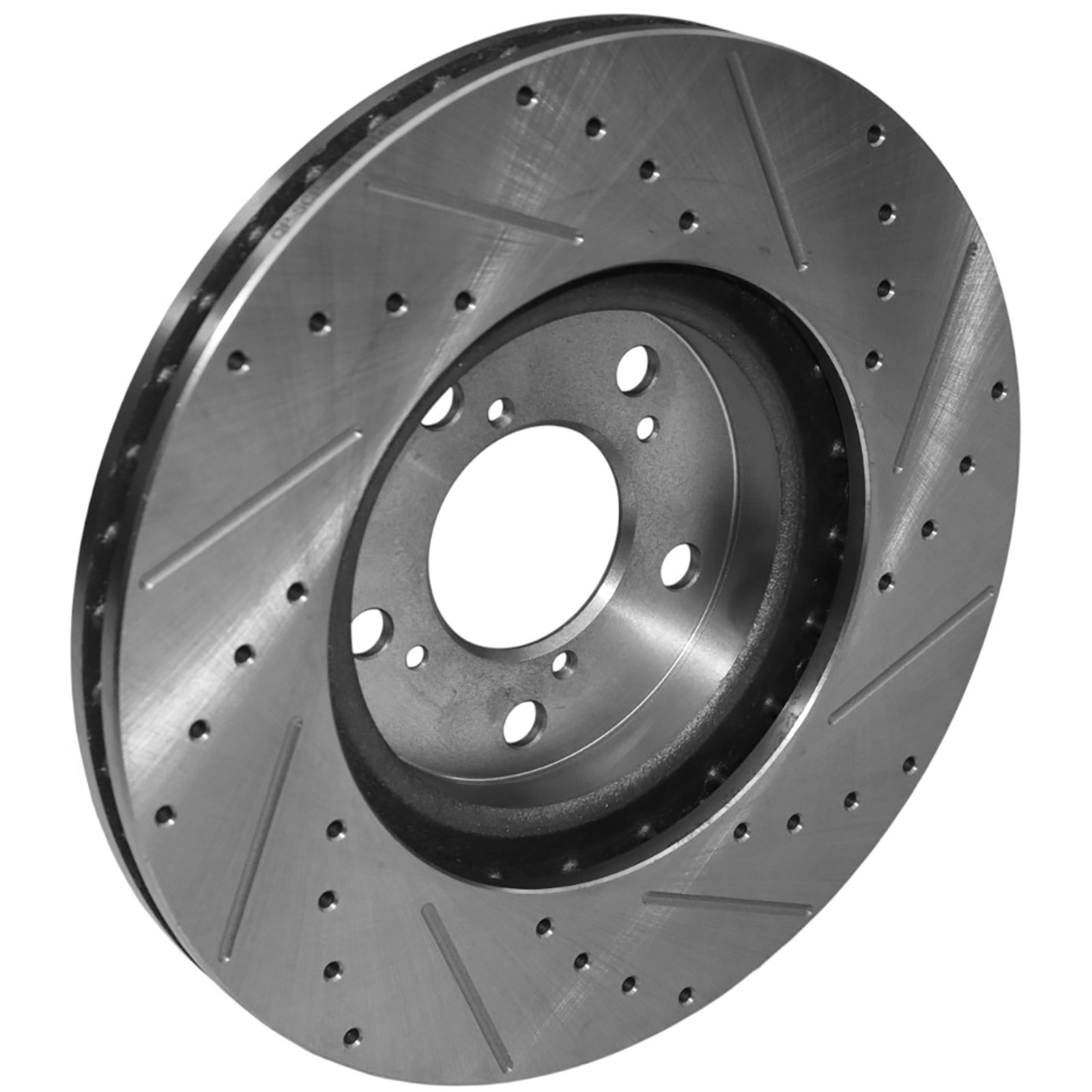 2pcs Front Drilled & Slotted Disc Brake Rotors for 2006-2014 Honda Ridgeline