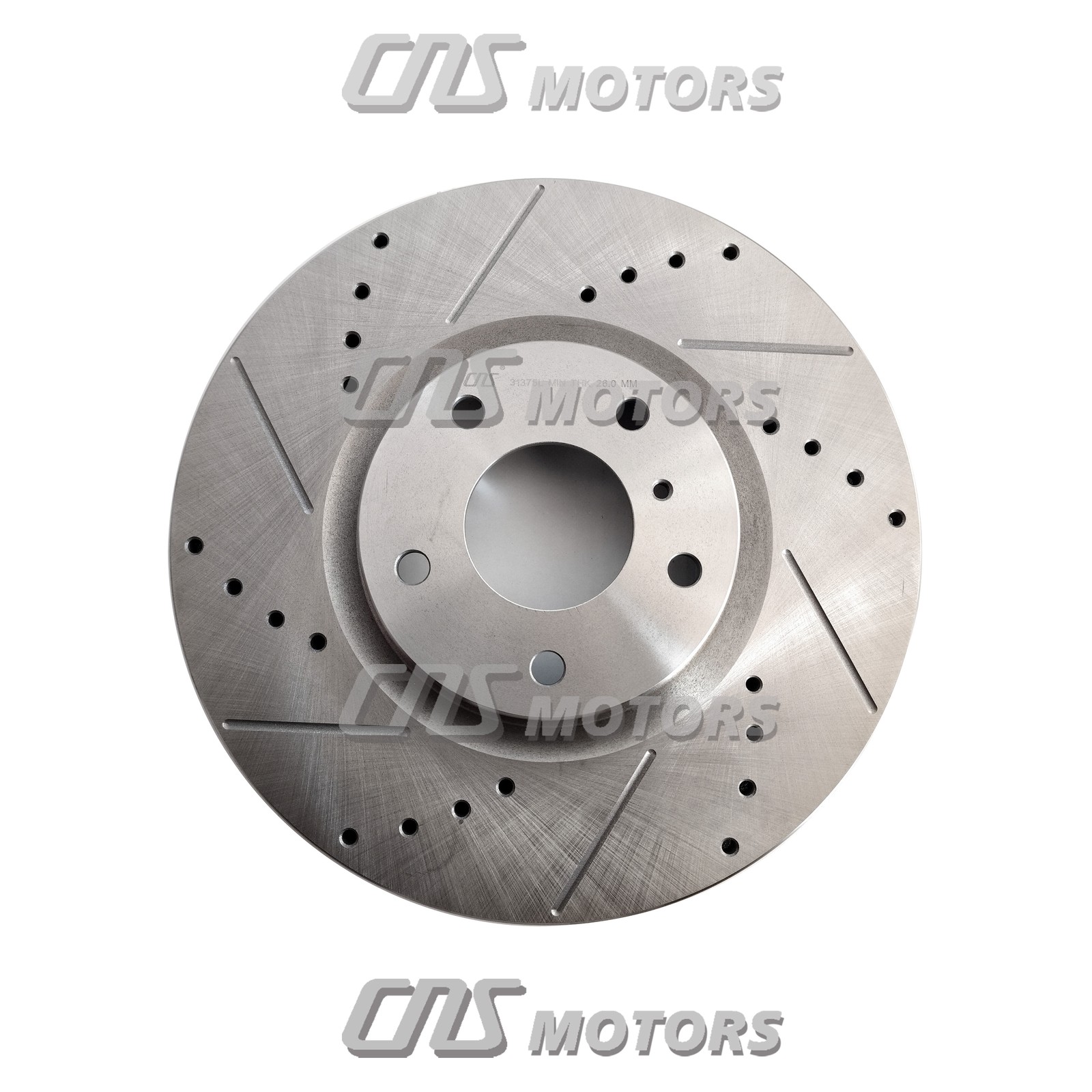 Rotor de freno delantero perforado para Infiniti M45 M56 Q40 Q70 Q70L QX50 QX70