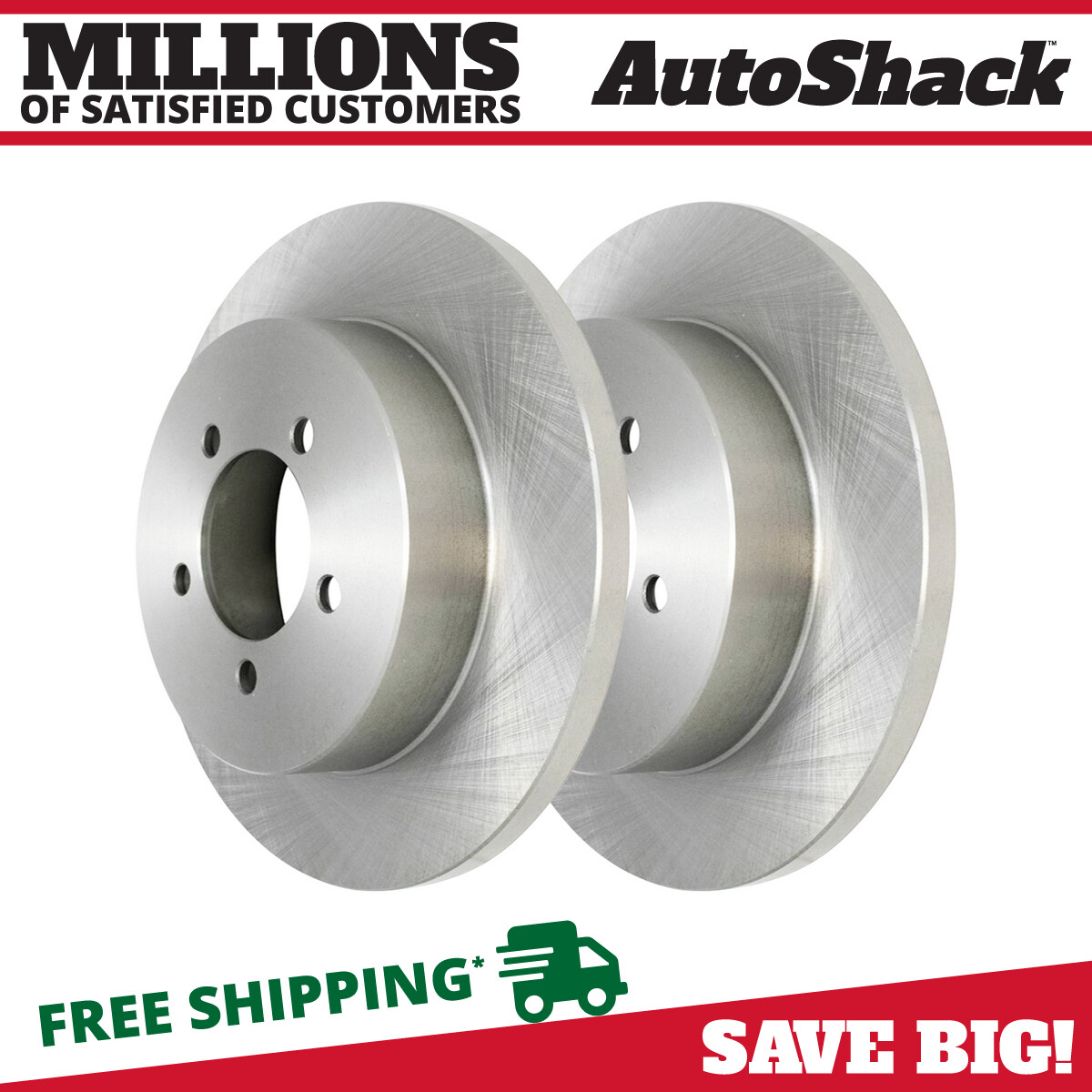 Rear Brake Rotors Pair 2 for Ford Explorer Sport Trac Mercury Mountaineer 4.0L