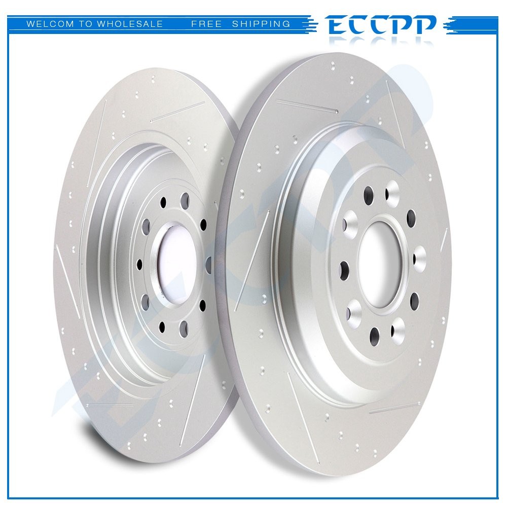Rear Brake Rotors Discs For FORD EXPLORER FLEX TAURUS FREESTYLE FIVE HUNDRED
