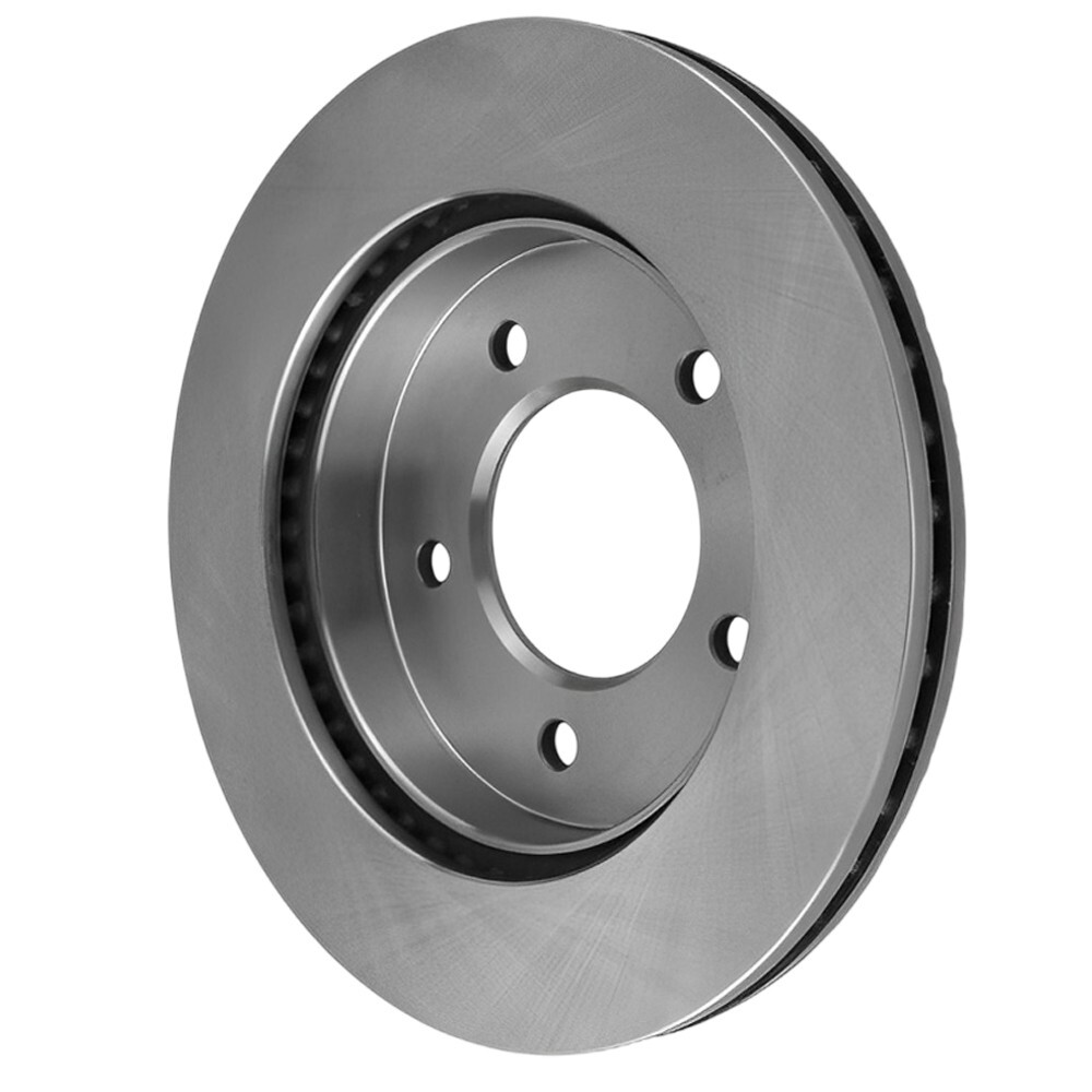 Front Vented & Rear Solid Brake Rotors With Pads For Ford F-150 03-00