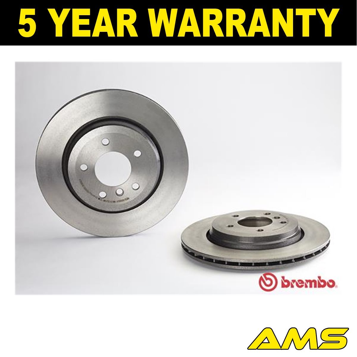Fits BMW 3 Series 1999-2007 2.0 2.5 3.0 D + Other Models Brake Discs Rear AMS