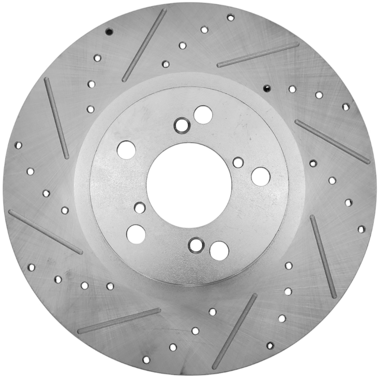 2pcs Front Drilled & Slotted Disc Brake Rotors for 2006-2014 Honda Ridgeline