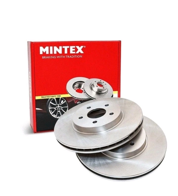Front Brake Discs Set L/R Fits BMW Mintex MDC1658
