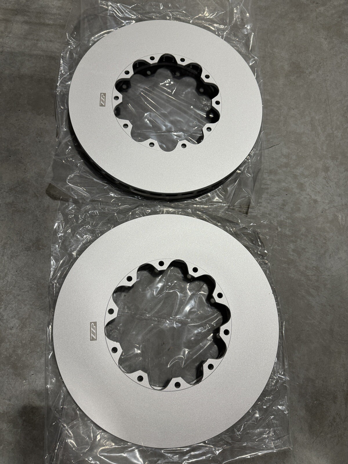 2016+ Chevy Camaro ZL1 CTS-V 390mm Front Brake Rotors Rings Pair 6 Piston Brembo