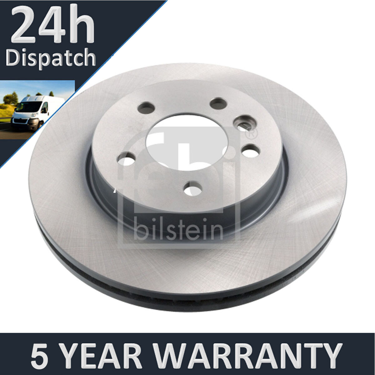 Fits VW Amarok 2010- 2.0 TDi 3.0 Purevue Front Brake Discs 2H0615301A