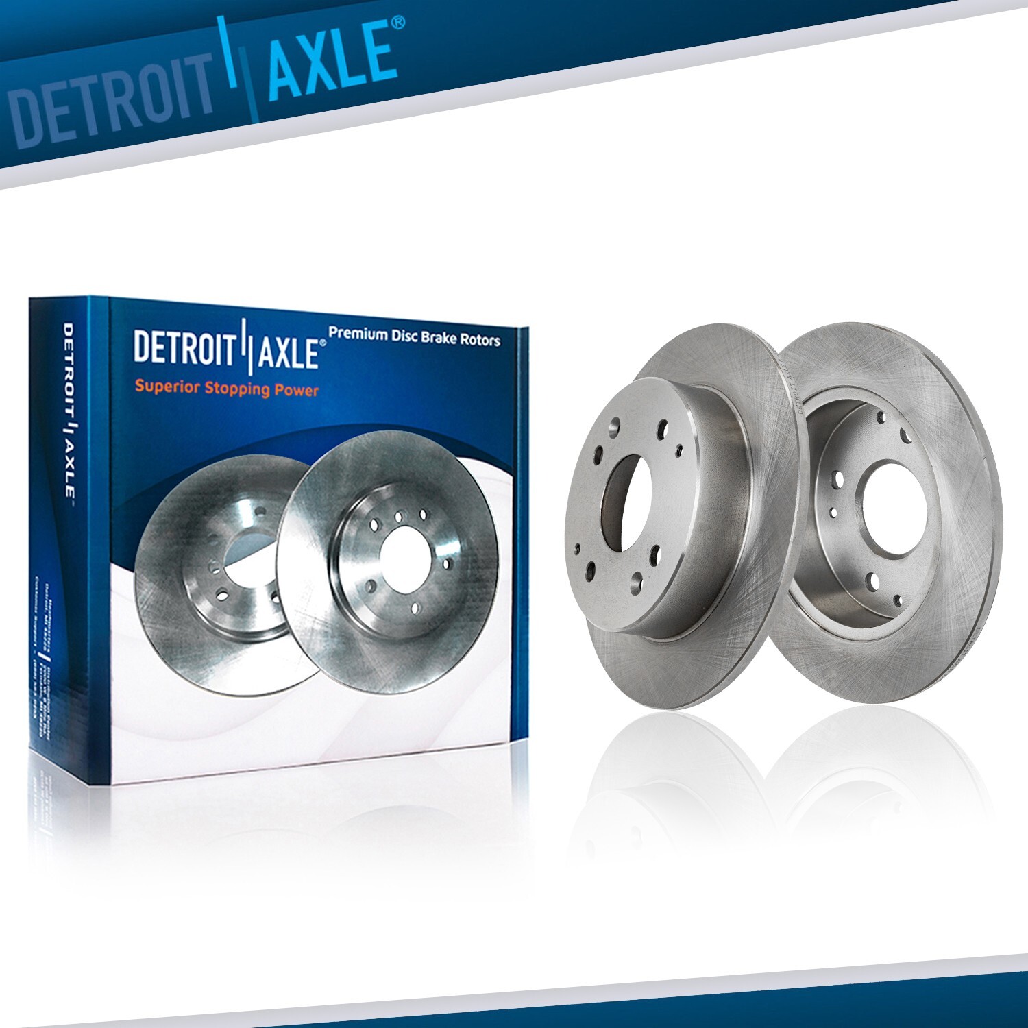 10.23″ Rear Disc Brake Rotors for 1990-1994 1995 1996 1997 Honda Accord Acura CL