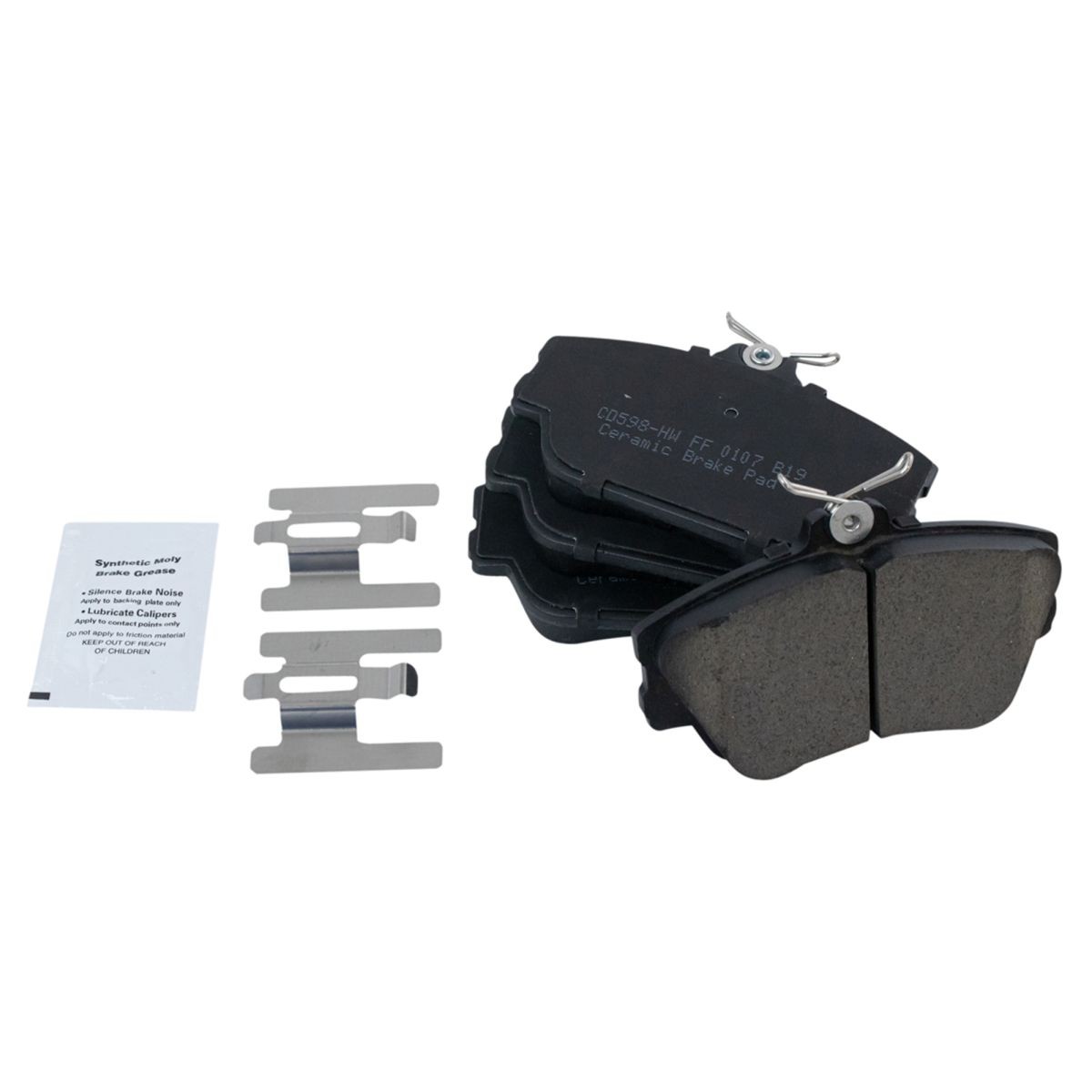 Front & Rear Ceramic Brake Pads & 2 Rotors Set Kit for Taurus Sable