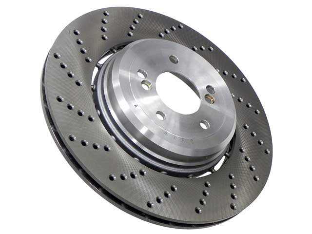 Zimmermann Front LEFT Brake Rotor for BMW M5/M6 (150.3473.70) OE# 34112 282 805